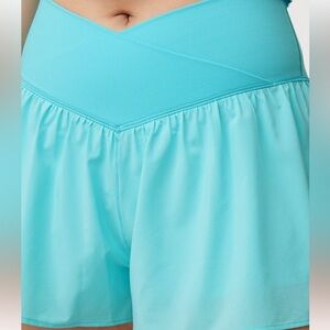 Aerie crossover flowy shorts